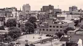 Hagerstown: downtown, Baltimore, skyline